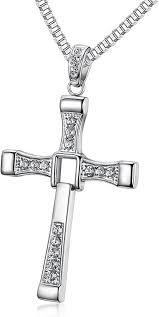 Collier Dominic Toretto en Argent - Pendentif Fast and Furious