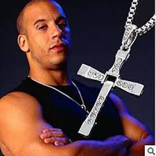 Collier Furious Dominic Toretto Brillants - Pendentif Fast and Furious