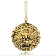 Pendentif Pirates des Caraïbes : Luunay Caraïbes Capitaine Médaille