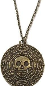 Médaillon Cortez Pirates Caraïbes Disney Bronze Jack Sparrow