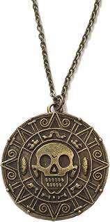 Médaillon Cortez Pirates Caraïbes Disney Bronze Jack Sparrow