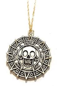 Pendentif Pirates des Caraïbes - Médaillon Caraïbes Malédiction Première Elizabeth