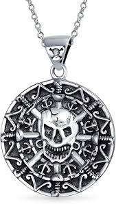Pendentif Pirates des Caraïbes - Bling Jewelry Médaillon Caraïbes
