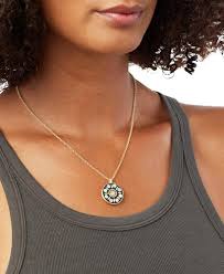 Pendentif Cercle Lucky Brand : Élégance et Simplicité