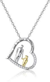 Collier Sterling Mémorial Pendentif pour Papa - Un Cadeau Éternel