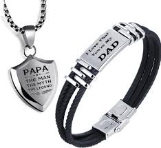 Pendentif Papa Gravé pour Thanksgiving - Un Cadeau Émotionnel