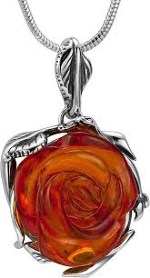 Pendentif en Ambre Baltique - Éclat et Élégance