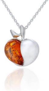 Collier Pendentif en Ambre Sterling Baltique : Élégance et Bien-être