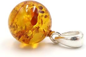 Pendentif Sterling Collier Pendentif Baltique - Élégance et Nature