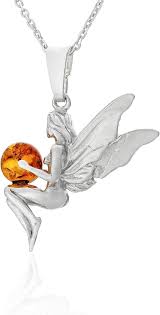 Collier Pendentif Ambre en Argent Sterling - Élégance Naturelle