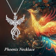 Collier Phoenix en Argent Sterling - Élégance et Symbolisme