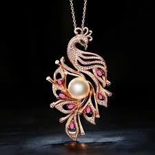 Pendentif Phoenix : Élégance et Symbolisme