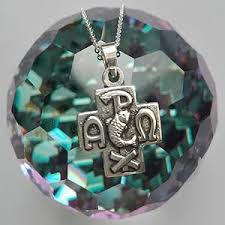 Pendentif Argent Antique Chrisme Bijoux - Élégance et Symbolisme