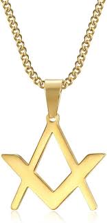 Pendentif Discret Maçonnerie - Élégance et Symbolisme