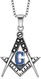 BOBIJOO Jewelry Inoxydable Franc Maçonnerie Maçonnique