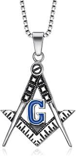 BOBIJOO Jewelry Inoxydable Franc Maçonnerie Maçonnique
