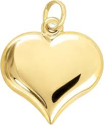 Pendentif Coeur en Or Lucchetta : Élégance et Tendresse