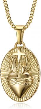 Pendentif Coeur en Inoxydable - Élégance et Durabilité