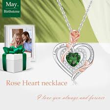 Pendentif Naissance en Argent Sterling - Un Cœur de Souvenir