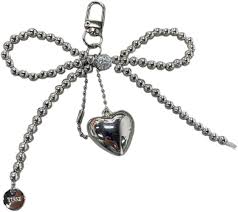 Porte Clés Pendentif Esthétique KINSPON en Forme de Coeur