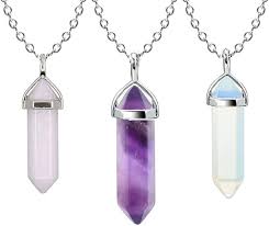 Pendentif Hexagonal en Pierre Précieuse - Protection Énergétique