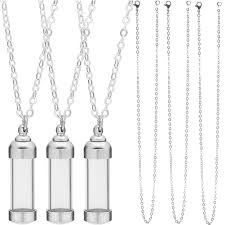 Pendentif Commémoratif Porte Cendres SUNNYCLUE - Petite Fiole Élégante