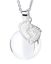 Pendentif Chaîne avec Bola de Grossesse MAMIJUX - Élégance et Bien-être