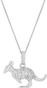 Pendentif Kangourou Australien - Élégance et Originalité