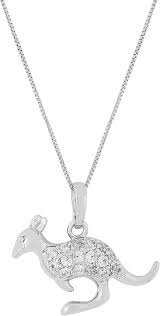 Pendentif Kangourou Australien - Élégance et Originalité