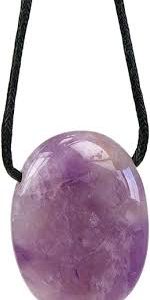 Collier Améthyste Pierre Percée - Élégance et Énergie