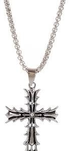 Pendentif Crucifix Réligieux pour Anniversaire