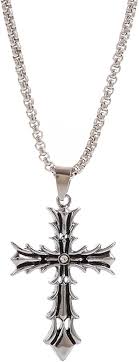 Pendentif Crucifix Réligieux pour Anniversaire