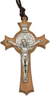 Crucifix Pendentif Dolivier Médaille Argenté - Élégance et Spiritualité