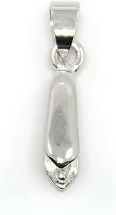 Pendentif Métal Argenté - Élégance et Originalité