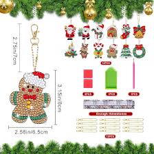 MorLuks Peinture Création Pendentif - Kit de Création de Noël