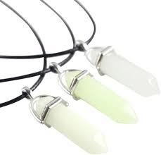 Pendentif Hexagonal Fluorescent Précieuses - Élégance Lumineuse