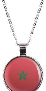 Pendentif Argent Drapeau Mylery - Élégance et Culture