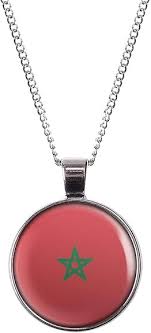 Pendentif Argent Drapeau Mylery - Élégance et Culture