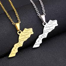 Collier Pendentif Argent Maroc - Élégance et Culture