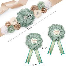 Ensemble écharpe Corsage Maternité Verdure - Élégance et Confort