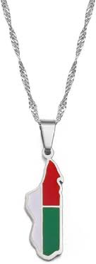 Collier Femme Madagascar Personnalisé - Élégance et Soin