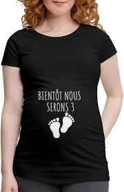 T-Shirt Grossesse Bientôt Annonce : Un Must-Have pour les Futures Mamans