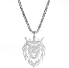 Collier en Acier Inoxydable avec Pendentif Élégant