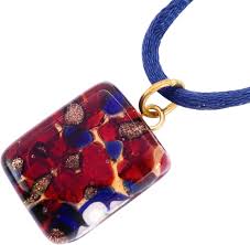 Pendentif en Verre de Murano - Élégance Naturelle