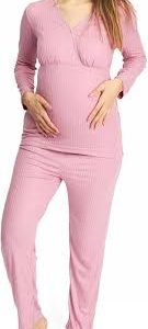 Pyjama Allaitement Maternité Printemps - Confort et Élégance
