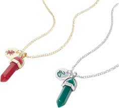 Collier Gryffondor Serpentard Officiel - Accessoire Harry Potter