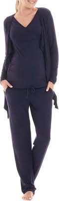 Pyjama Allaitement Maternité Herzmutter : Confort et Élégance