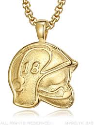 Pendentif Pompier - Un Hommage Élégant à la Bravoure
