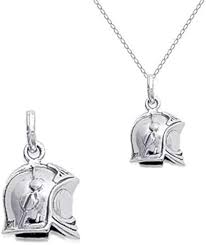 Pendentif Pompier en Argent Bijouxia - Un Symbole d'Honneur