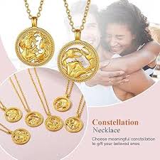 Pendentif Zodiaque Personnalisé - Éclat de votre Constellation